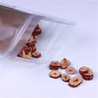 2020 Hot selling safe materials customized clear ziplock bag for food